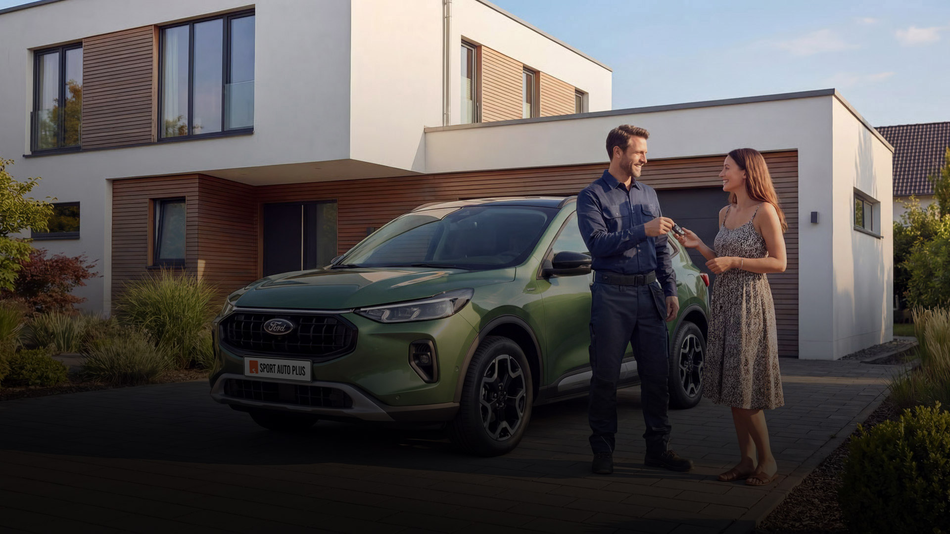 Sport Auto Plus - Lieferung Plus - Auto vor Haustür Lieferung
