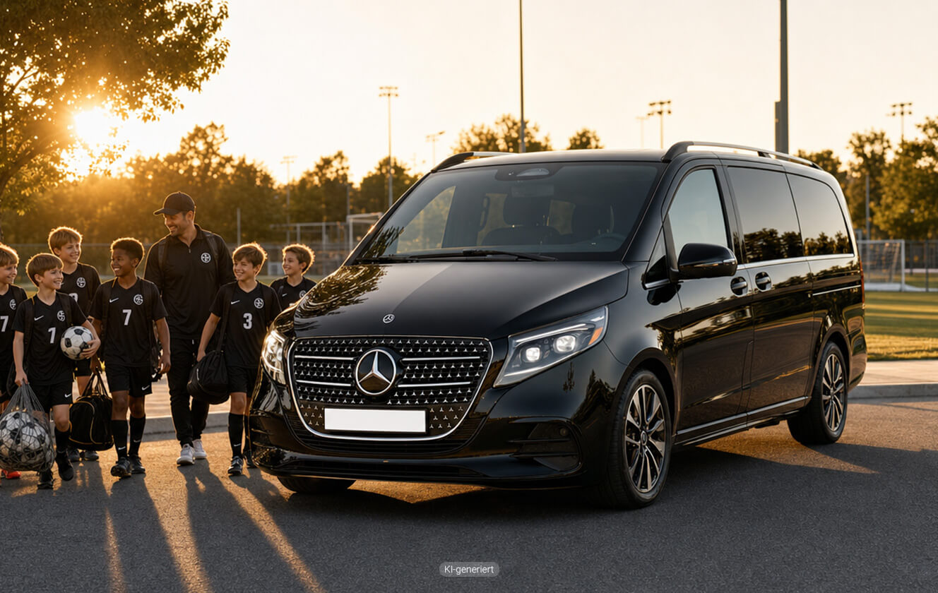 Sport Auto Plus Auto-Abo Mercedes Van V-Klasse Verein Jugend